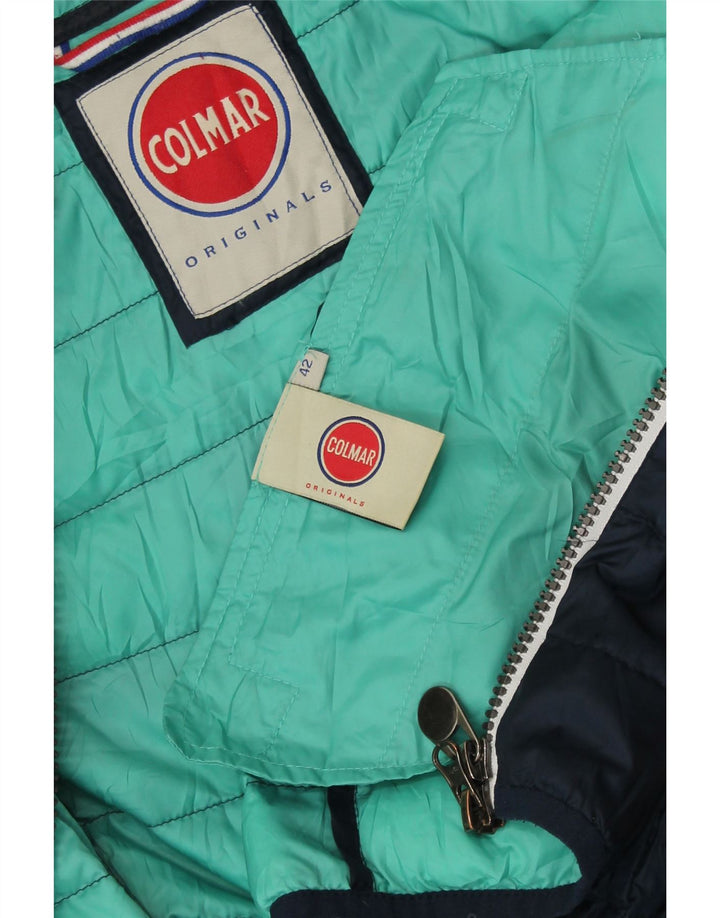 COLMAR Damska ocieplana kurtka z kapturem IT 42 Średni granat