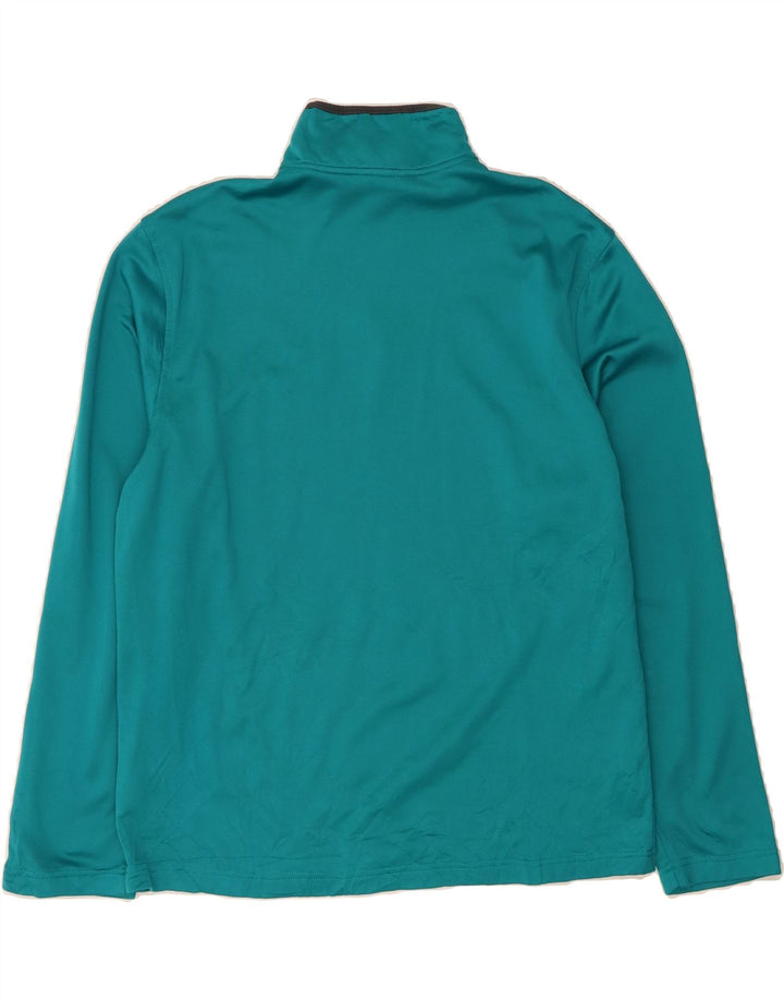 STARTER Mens Zip Neck Pullover Tracksuit Top UK 42/44 Large Blue Polyester Vintage Starter and Second-Hand Starter from Messina Hembry 
