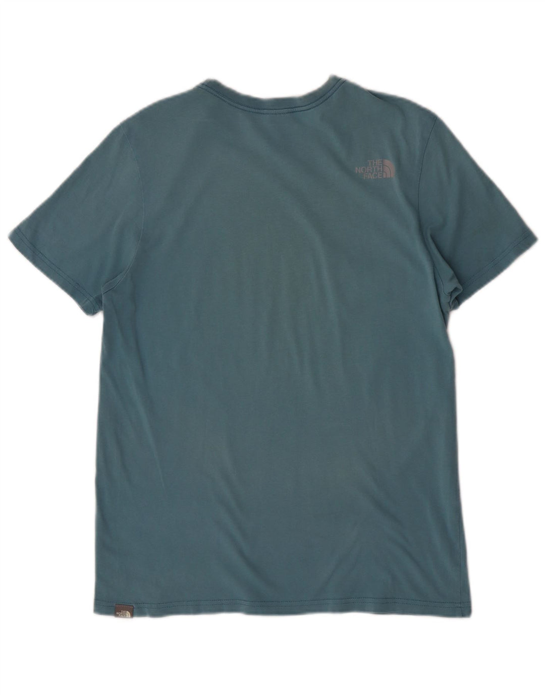 Męski T-shirt z grafiką The North Face, kolor średni niebieski