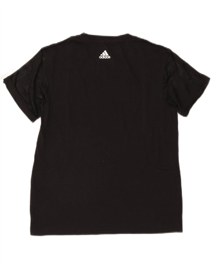 Damska koszulka Adidas Top UK 8/10 Mały czarny poliester