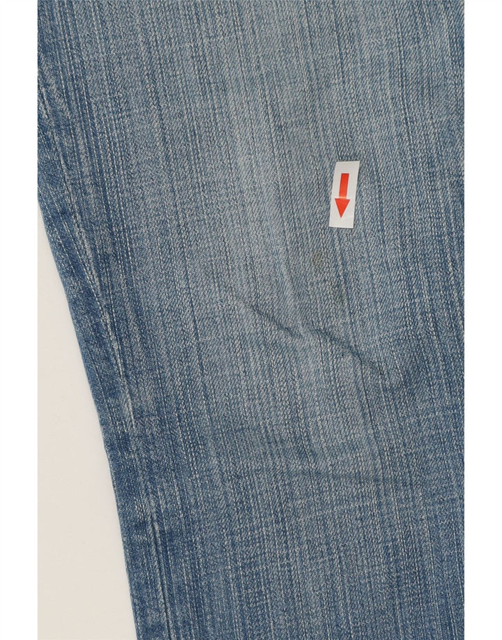 Damskie jeansy Levi's 511 Slim W34 L30 Niebieska bawełna