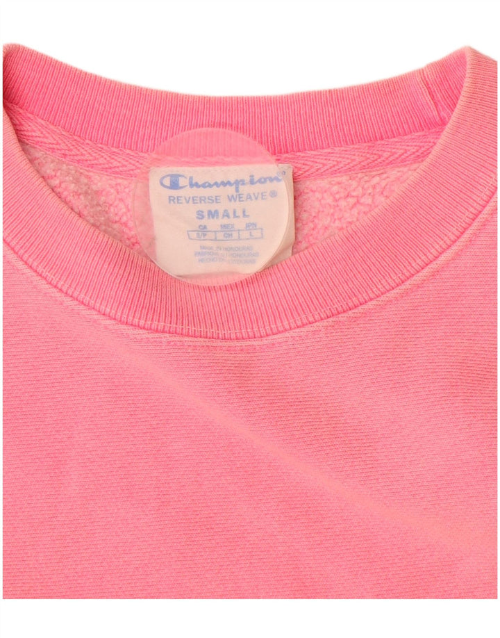 Damski sweter oversize Champion Reverse Weave UK 10 Small Pink
