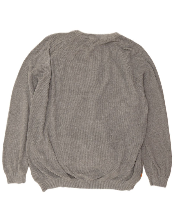 Męski sweter Timberland 3XL Szara bawełna