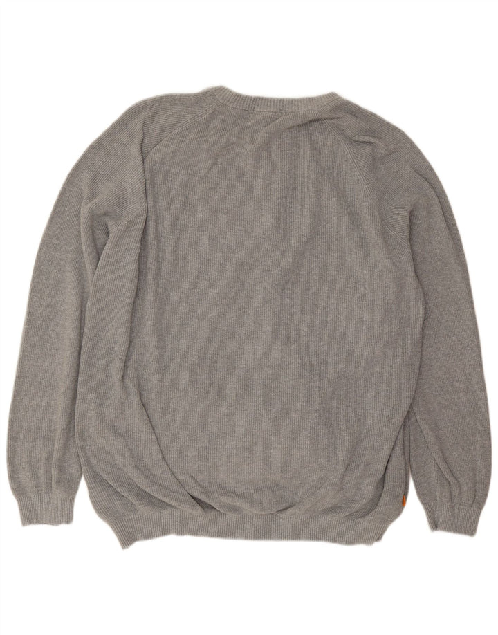 Męski sweter Timberland 3XL Szara bawełna