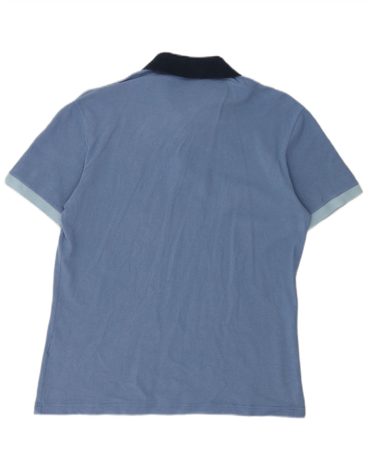 Męska koszulka polo FRED PERRY 2XL, niebieska, bawełniana