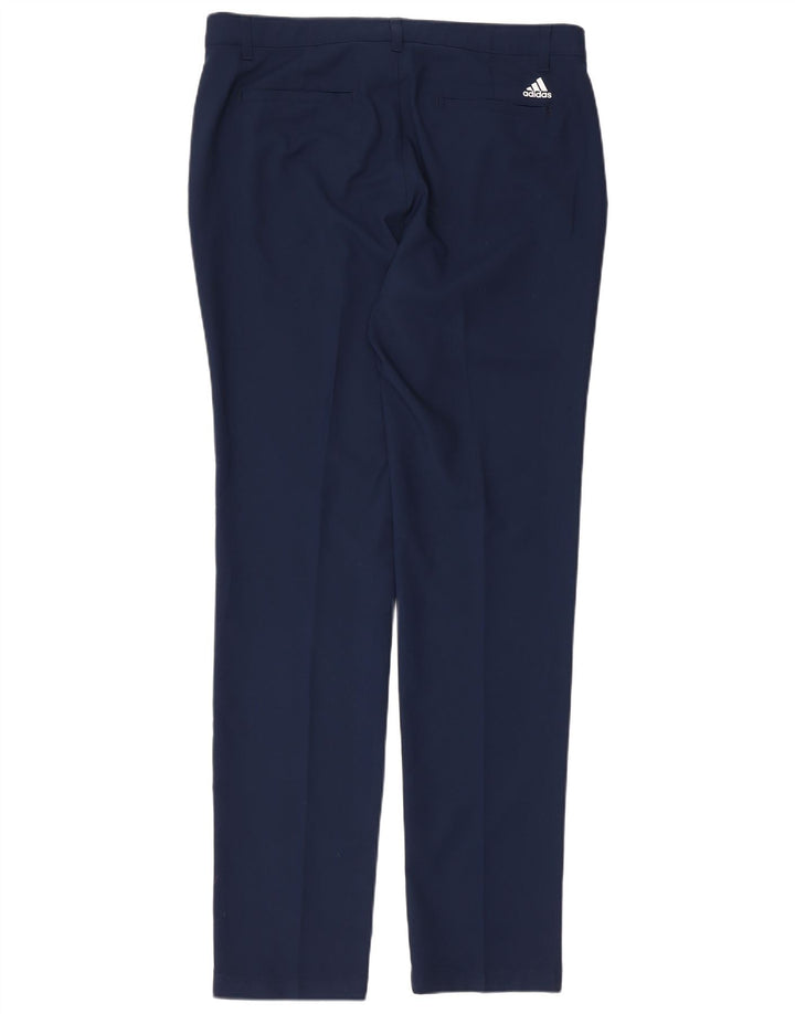 Spodnie męskie Adidas Slim Chino W34 L34 Granatowy poliester