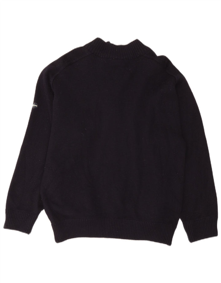 Męski sweter rozpinany NAVIGARE, średni granat