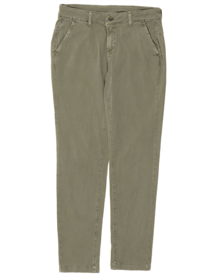 Spodnie damskie Kappa Slim Chino IT 44 Medium W30 L29 Zielone