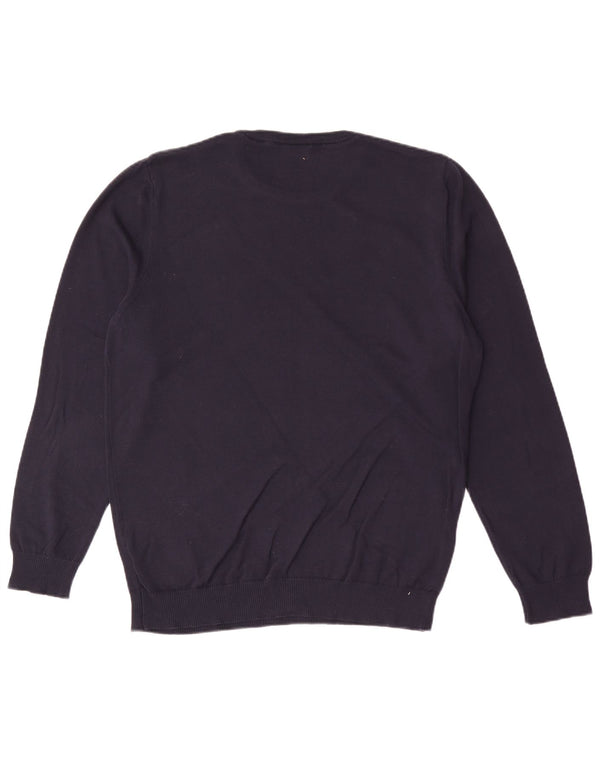 U.S. Polo Assn. Mens Crew Neck Jumper Sweater Large Navy Blue