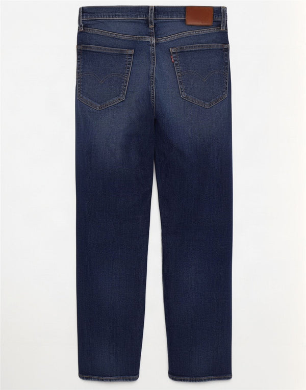 Męskie proste dżinsy Levi's W31 L30 Granatowa bawełna