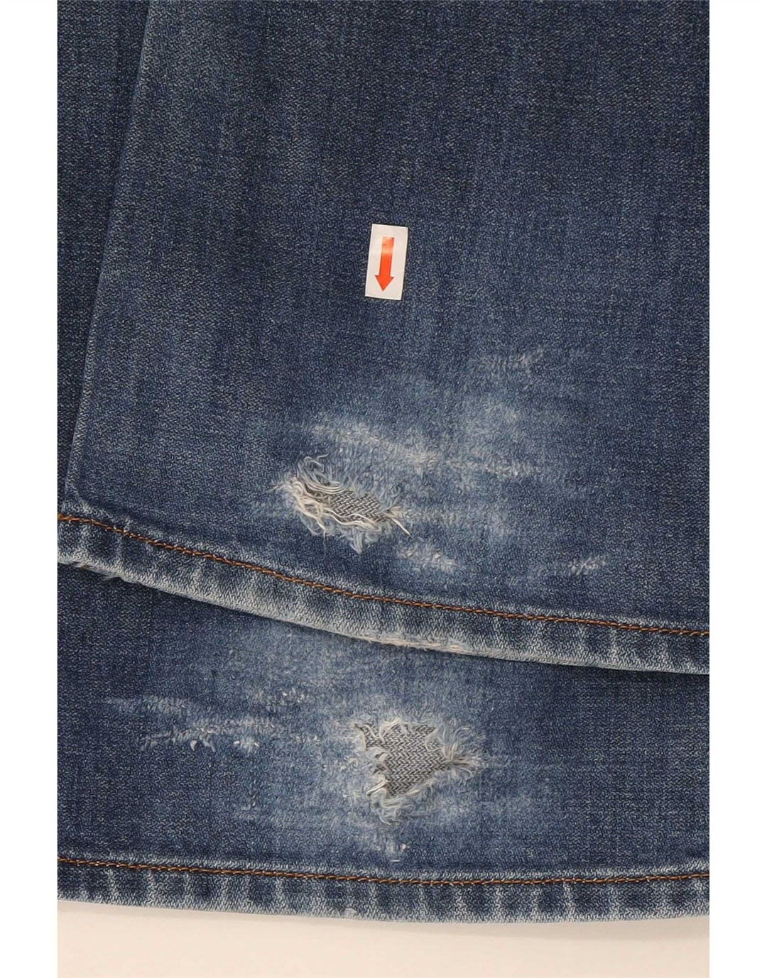 Damskie jeansy Bootcut Diesel W27 L33 Niebieskie bawełniane