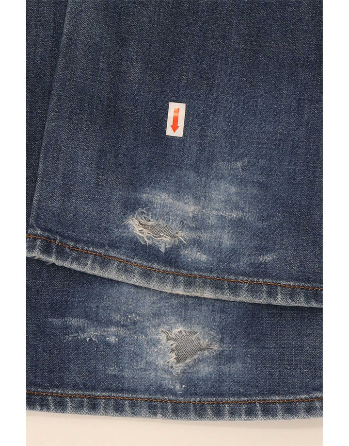Damskie jeansy Bootcut Diesel W27 L33 Niebieskie bawełniane