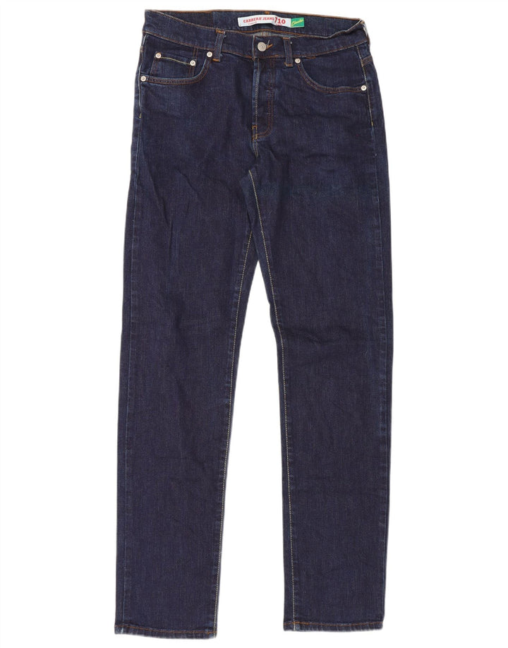 Męskie jeansy Carrera Regular Straight IT 48 Medium W32 L34 Granatowa bawełna