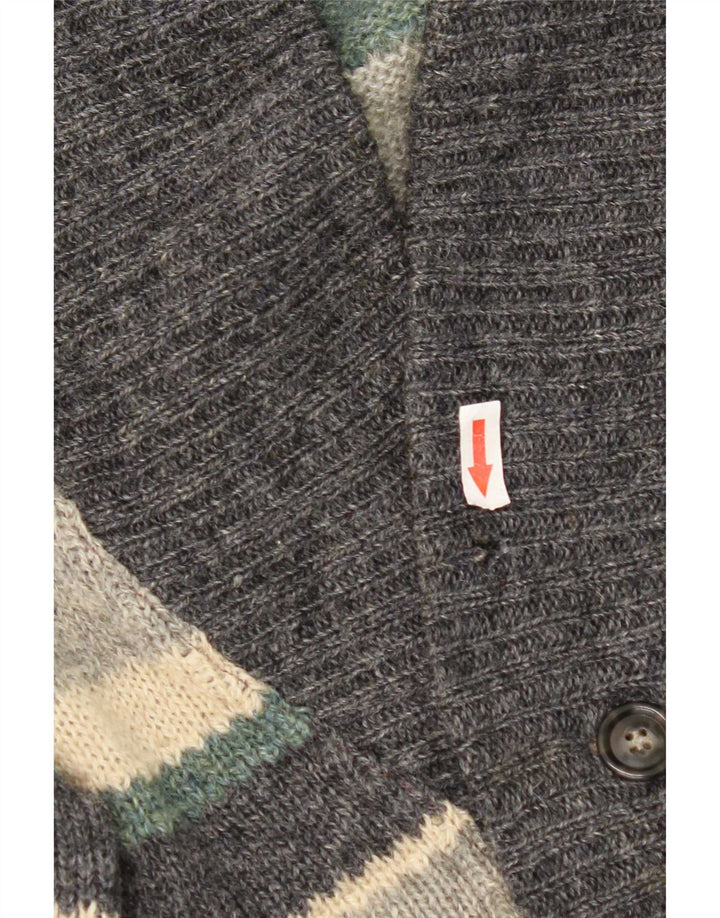 Męski sweter rozpinany Trussardi XL w wielokolorowe paski