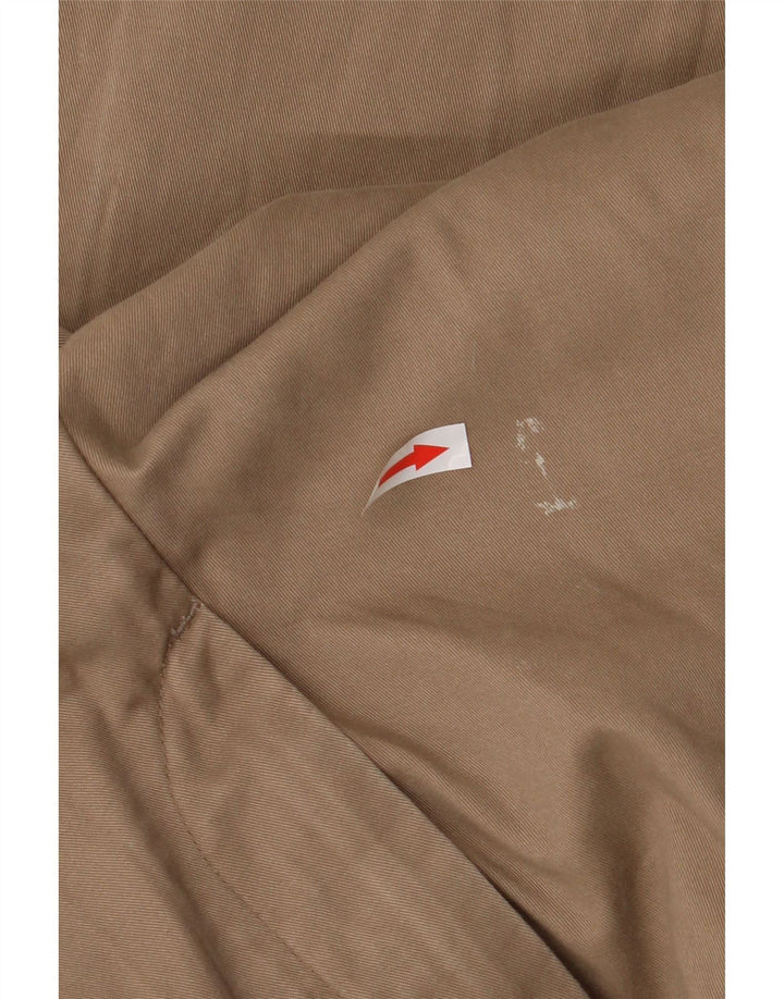 DOCKERS Męskie proste spodnie chino o klasycznym kroju W33 L30 Beżowa bawełna