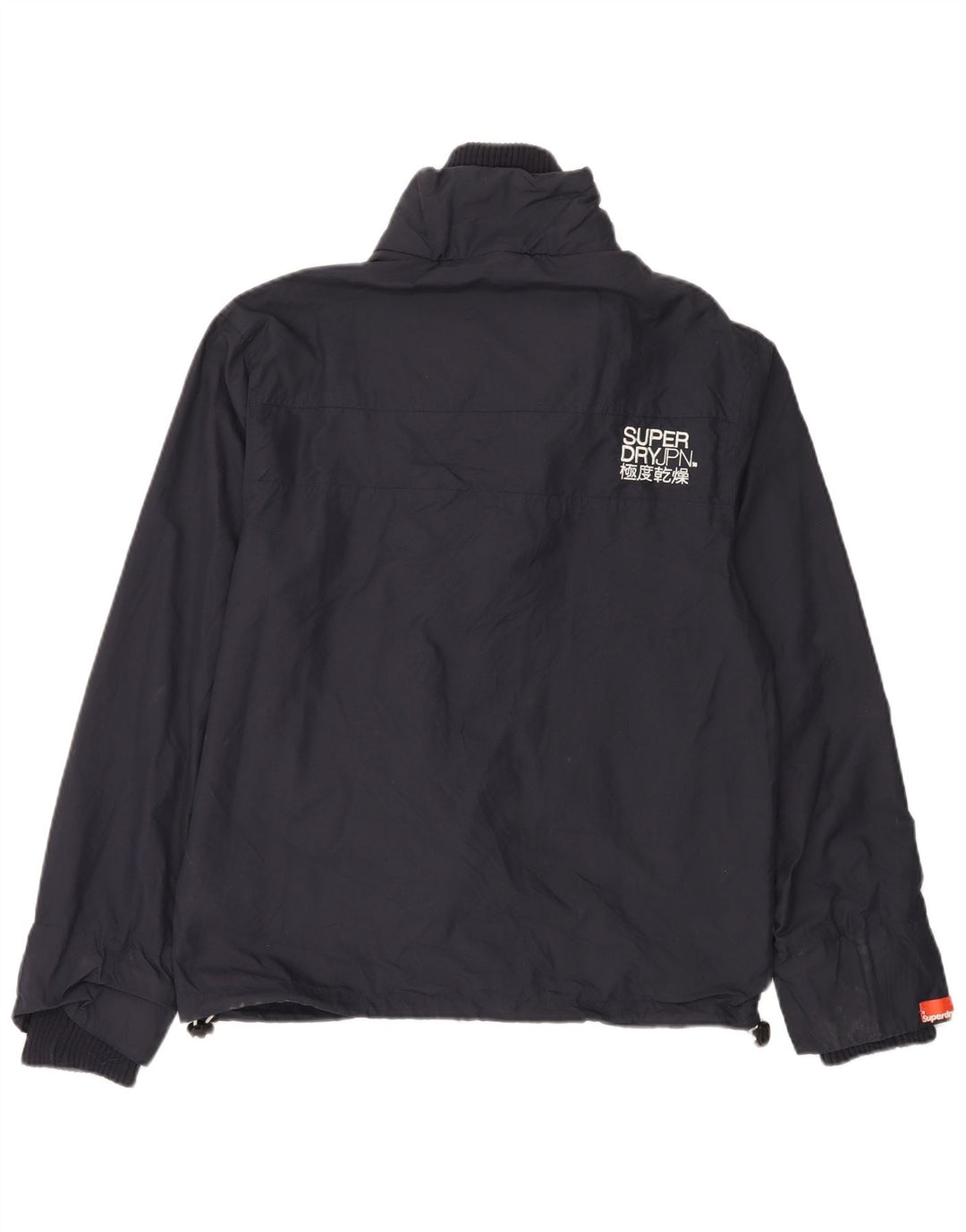 Męska kurtka przeciwdeszczowa SUPERDRY The Windcheater Graphic UK 40, duża, granatowa