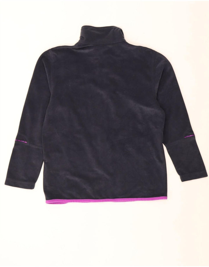 Damska bluza dresowa oversize Lotto UK 10, mała, fioletowa, poliestrowa