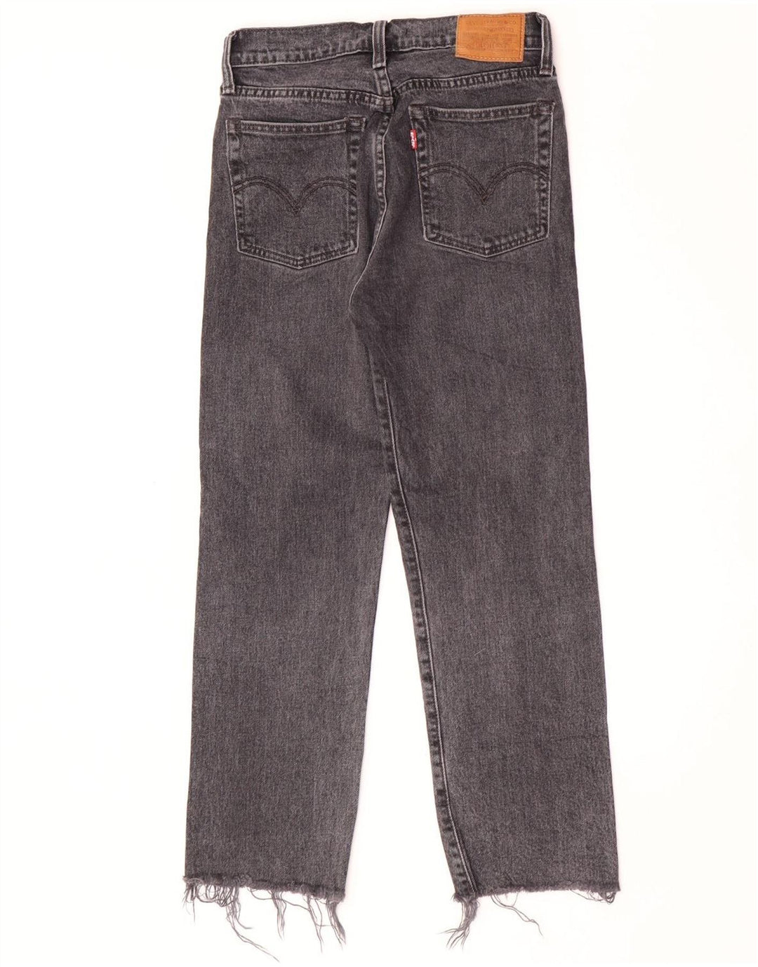 Damskie jeansy Levi's Wedgie Straight W26 L26 Szara bawełna