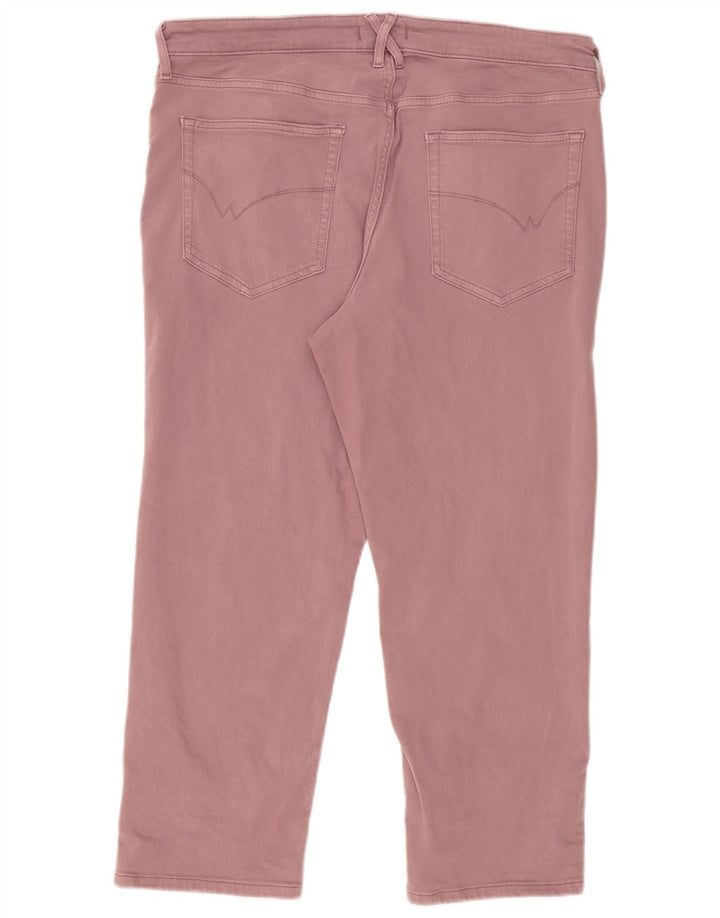 Damskie jeansy White Stuff UK 18 XL W38 L25 Fioletowe