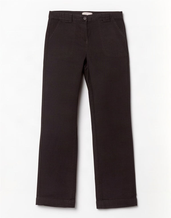 Spodnie damskie Marks & Spencer Straight Chino UK 12 Medium W30 L32 Czarne