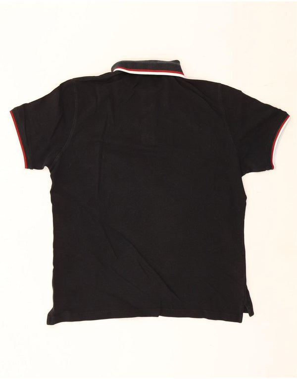Męska koszulka polo Conte of Florence XL w czarne paski