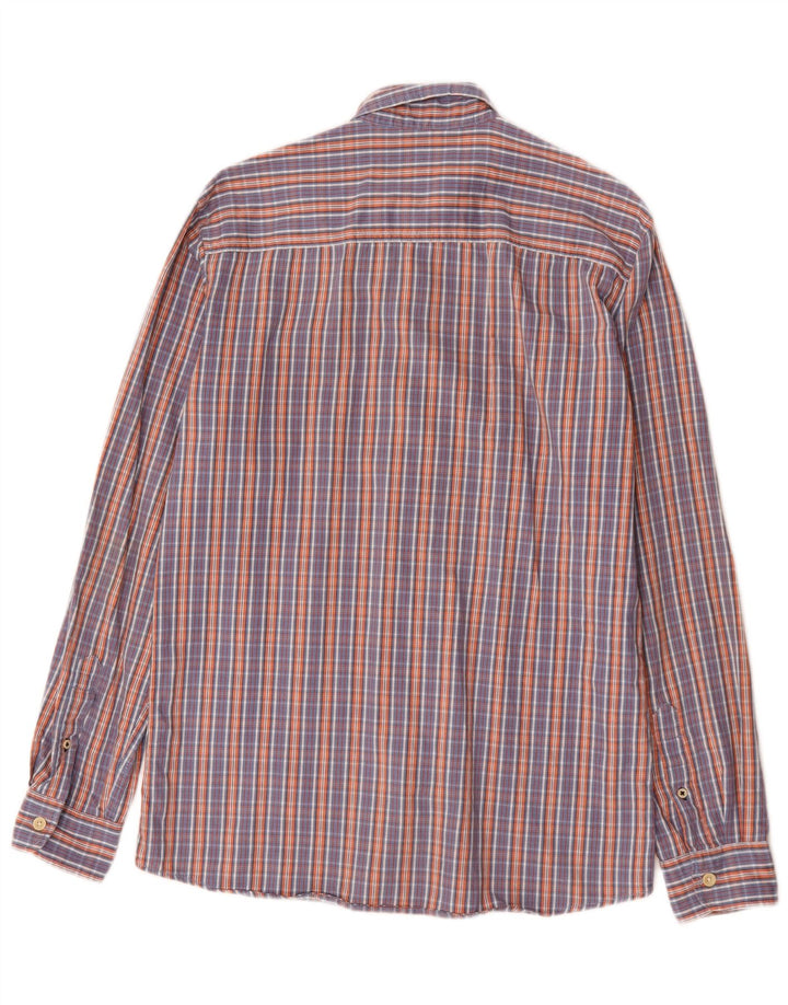 Koszula męska Jack & Jones, bawełniana, w średnią niebieską kratkę