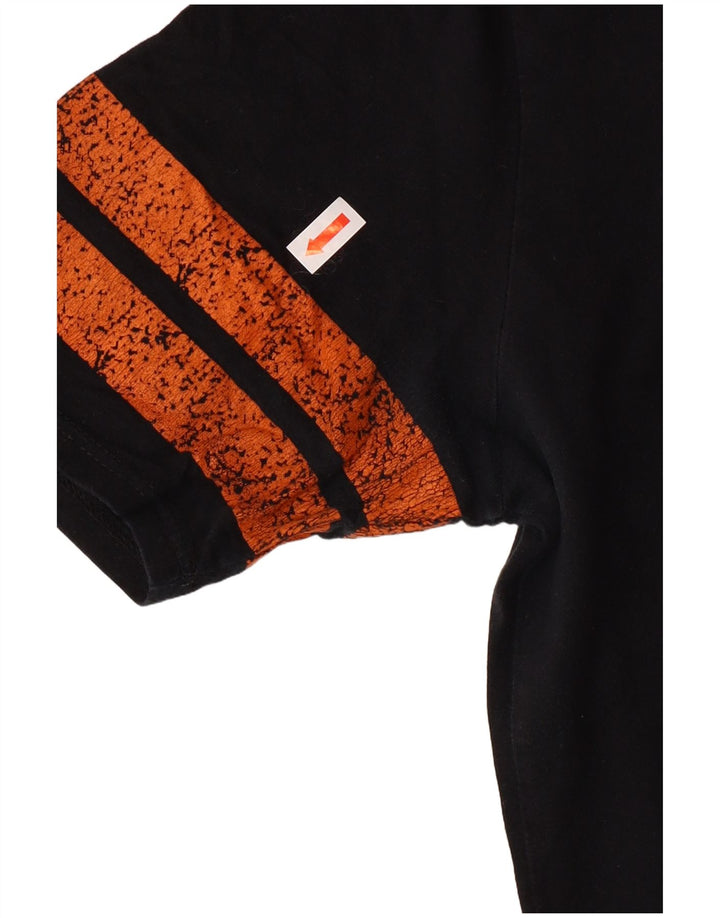 Damska koszulka z grafiką HARLEY DAVIDSON Top UK 12, średnia czarna bawełna