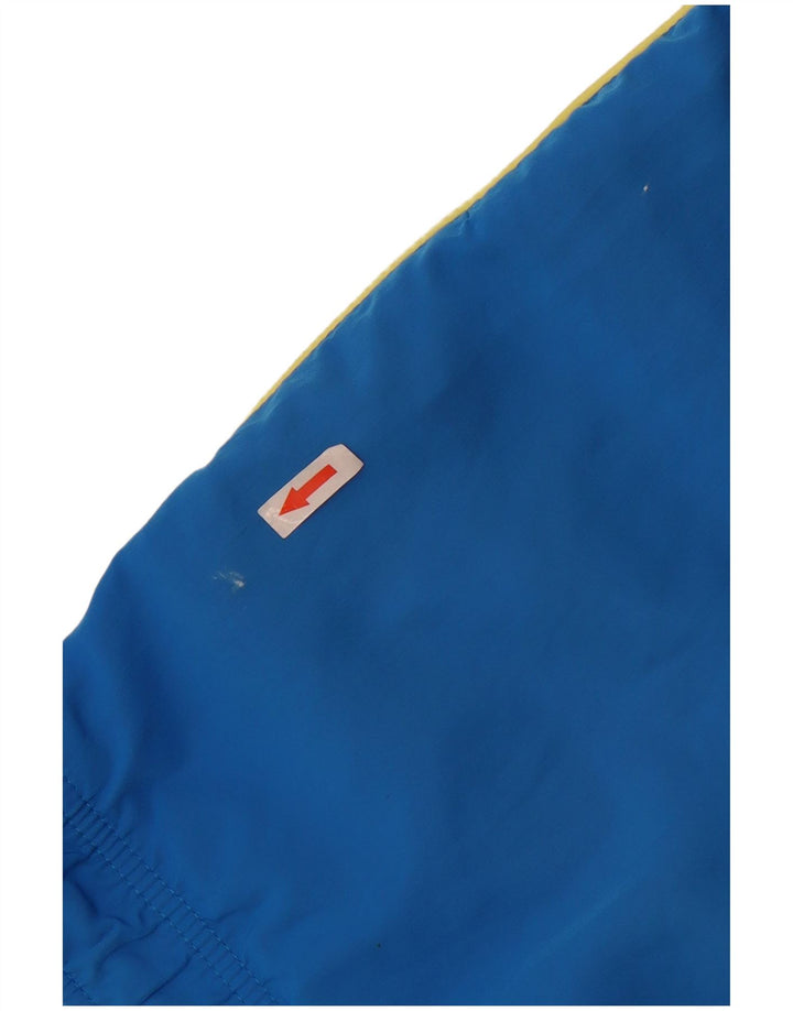 Męskie spodenki kąpielowe Nike, średni niebieski, poliester z blokami kolorów