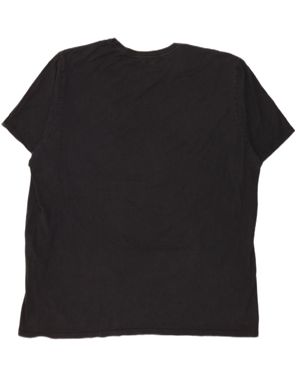 Męski T-shirt NIKE o sportowym kroju, 2XL, czarny