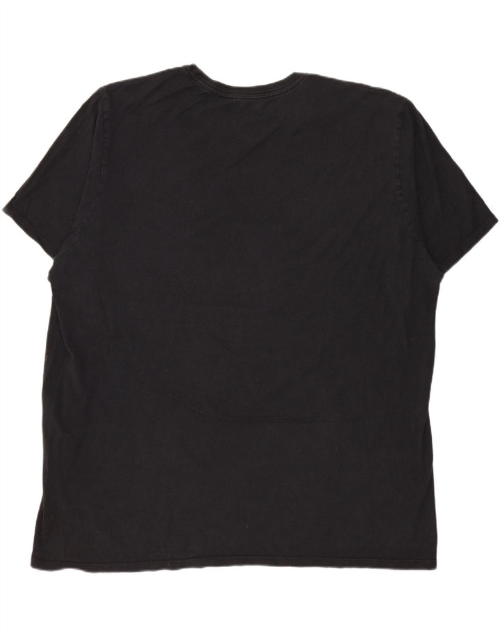 Męski T-shirt NIKE o sportowym kroju, 2XL, czarny