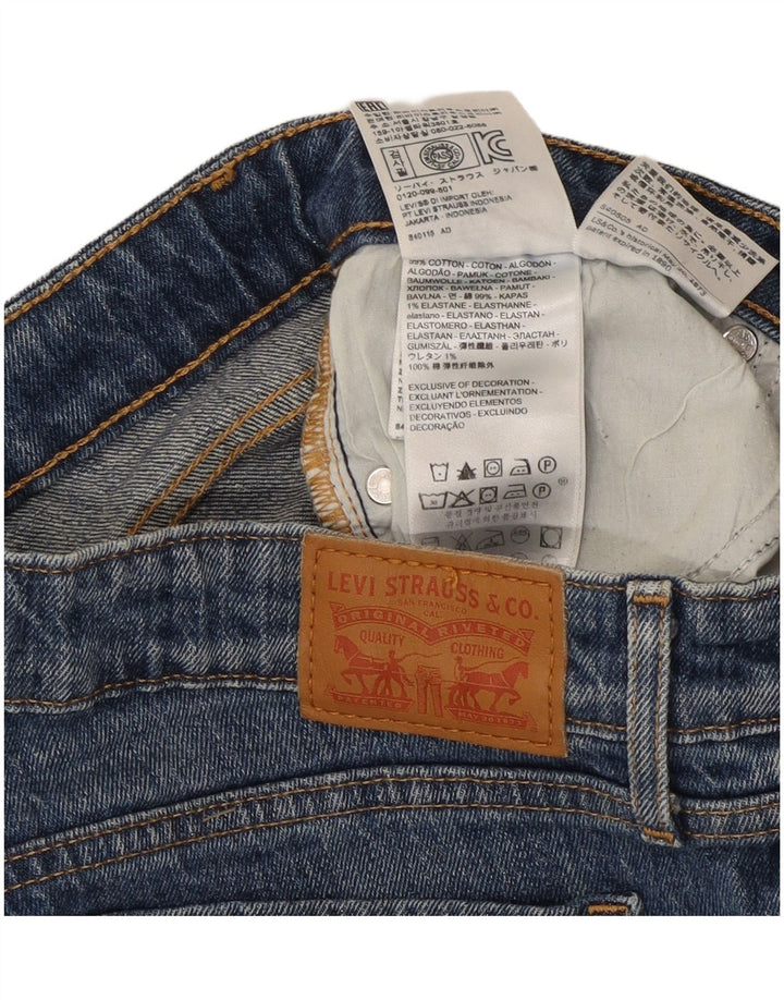 Damskie spodenki jeansowe Levi's 712 W26 Small, niebieskie, bawełniane