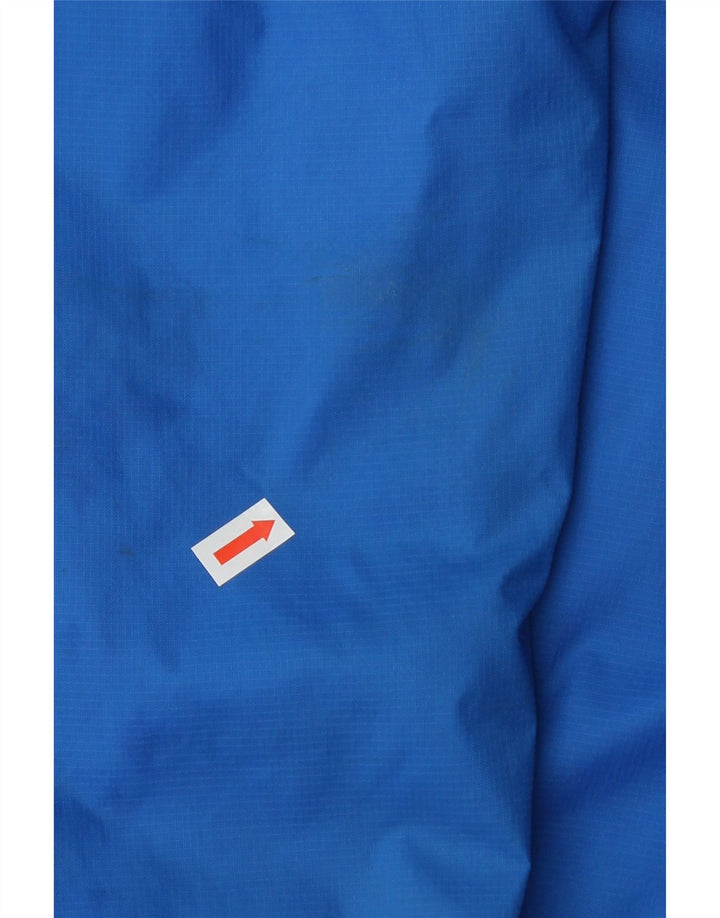 PUMA Mens Hooded Rain Jacket UK 40 Large Blue Polyester Vintage Puma and Second-Hand Puma from Messina Hembry 