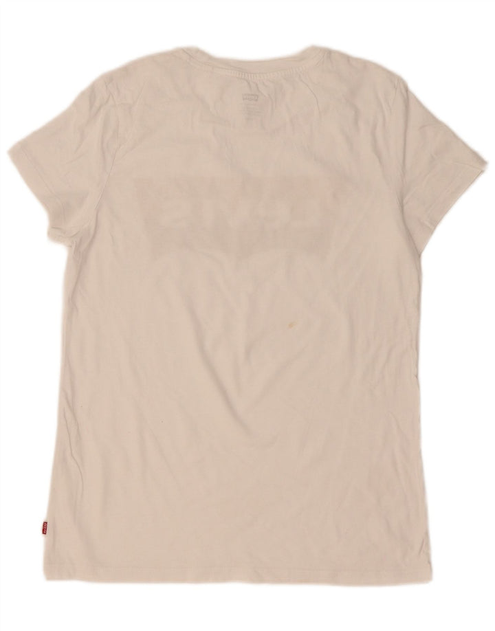 Damska koszulka z grafiką Levi's Top UK 10 Small White