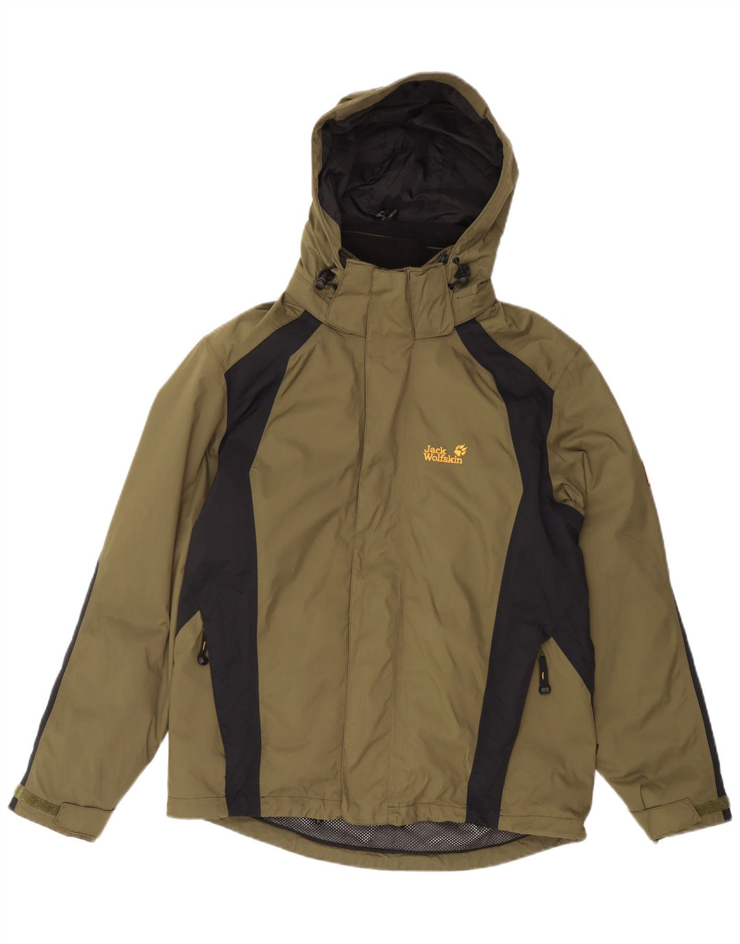 Męska kurtka wiatrówka JACK WOLFSKIN UK 36/38 w kolorze średniego khaki