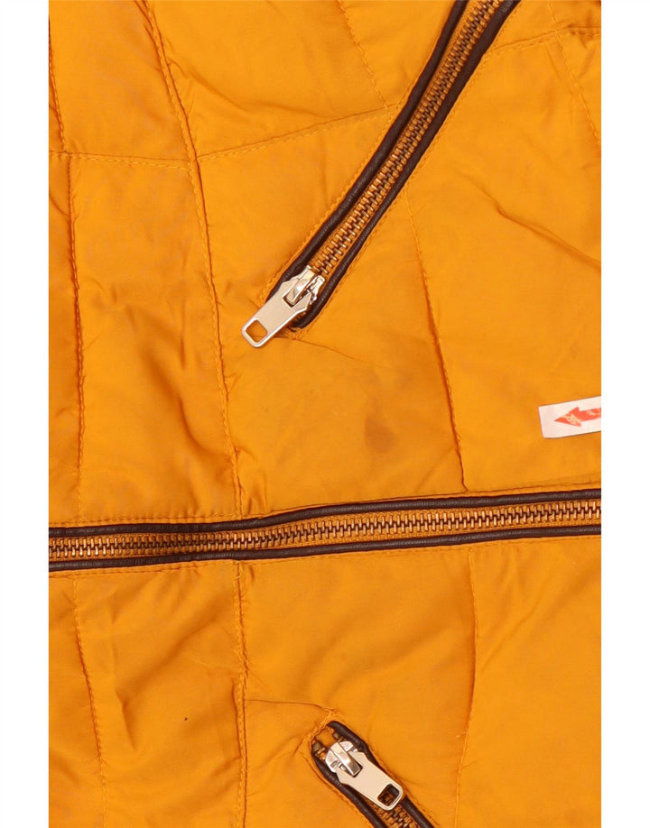 Damska kurtka Zara Crop Padded UK 10, mała, żółta