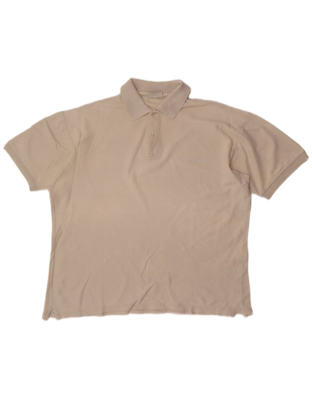 Męska koszulka polo Asics XL w kolorze beżowym