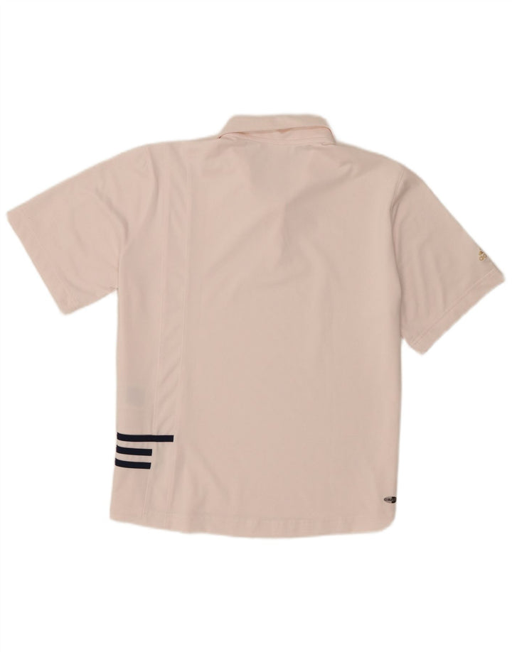 Damska koszulka polo Adidas UK 18 XL Różowy poliester