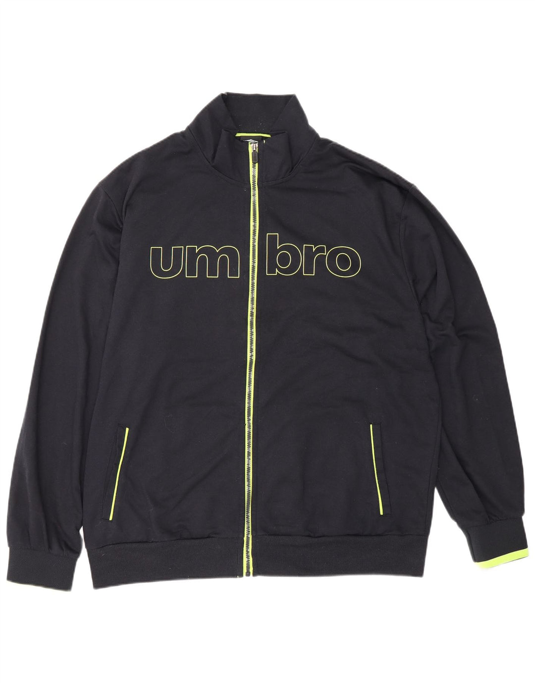 Męska kurtka dresowa Umbro IT 56 XL, czarna, bawełniana