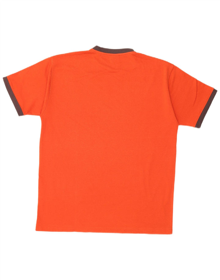 T-shirt męski Reebok, duży, pomarańczowy, bawełniany
