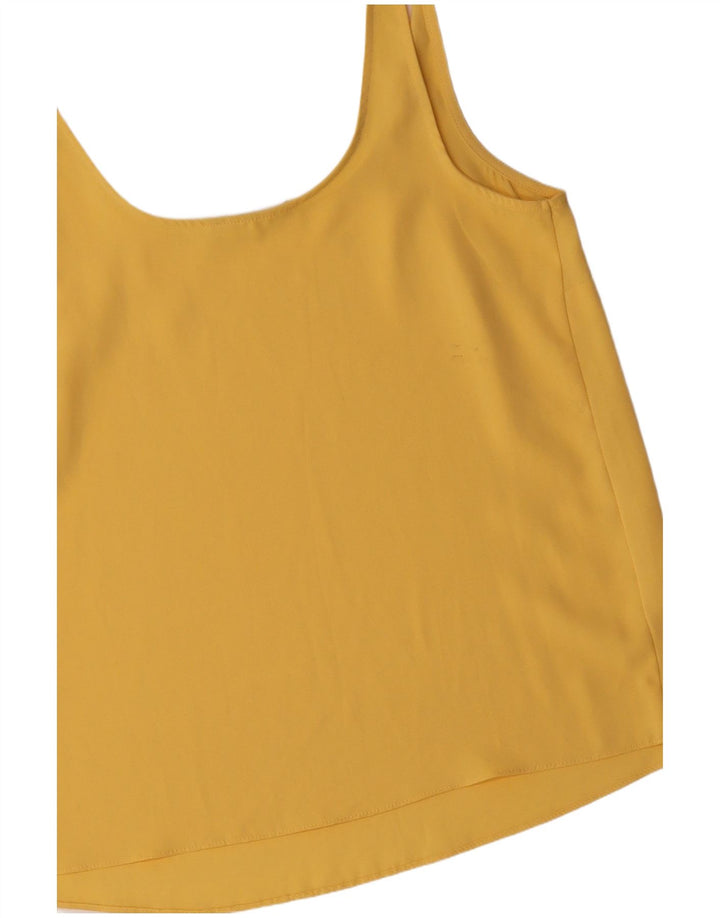 Damski top na ramiączkach PRIMARK UK 8, mały, żółty poliester