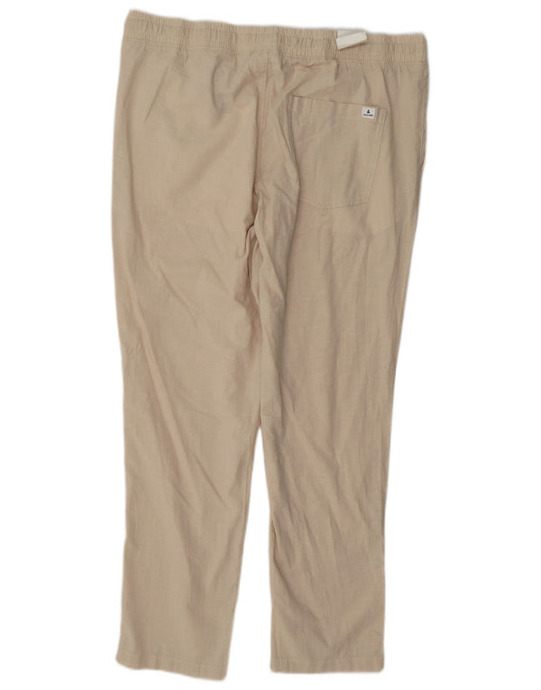Męskie spodnie chino Jack & Jones Carrot XL W38 L30 Beżowa bawełna
