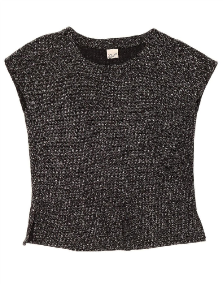 PRIMAVERA FIRENZE Womens Blouse Top US 4 Small Grey