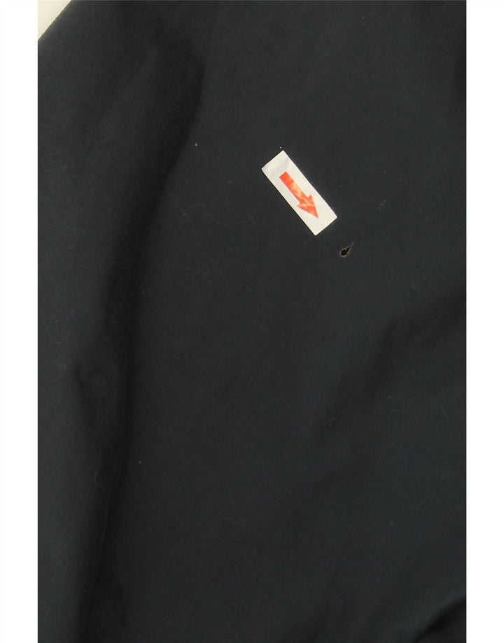 Męska kurtka przeciwdeszczowa z kapturem JACK WOLFSKIN UK 40/42, duża, granatowa, poliamid