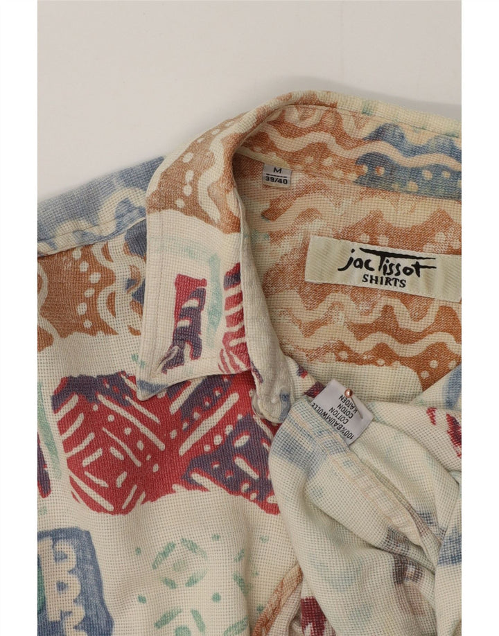 Koszula męska JAC TISSOT rozmiar 39/40 Średni wielobarwny patchwork