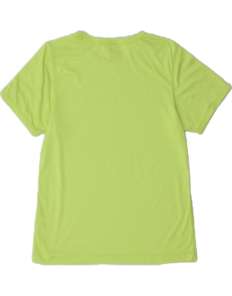 NIKE Womens T-Shirt Top UK 14/16 Medium Green Polyester Vintage Nike and Second-Hand Nike from Messina Hembry 