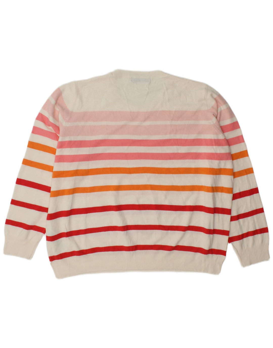 Marks & Spencer Damski sweter z okrągłym dekoltem, UK 22 3XL, wielokolorowy
