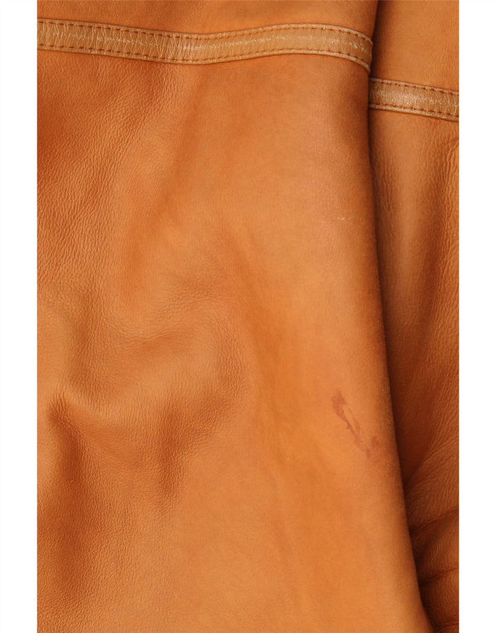 Vintage męska kurtka Shearling UK 36 Small Brown Shearling