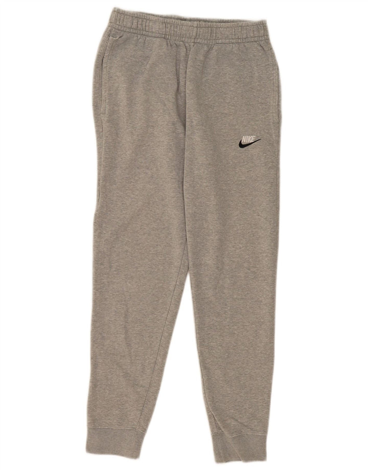 Męskie spodnie dresowe Nike, małe, szare, bawełniane