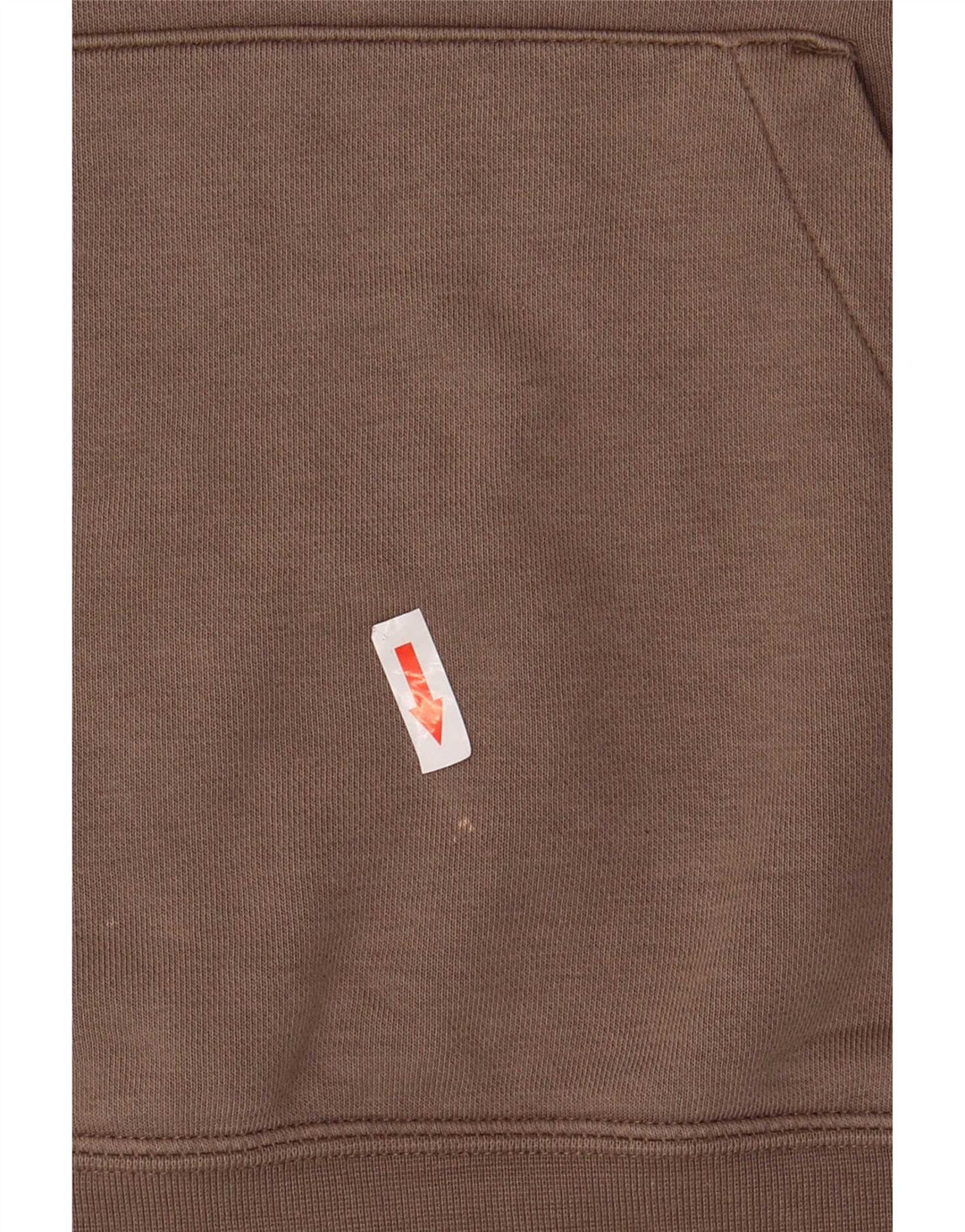 Męski sweter z kapturem Nike, duży, brązowy, bawełniany
