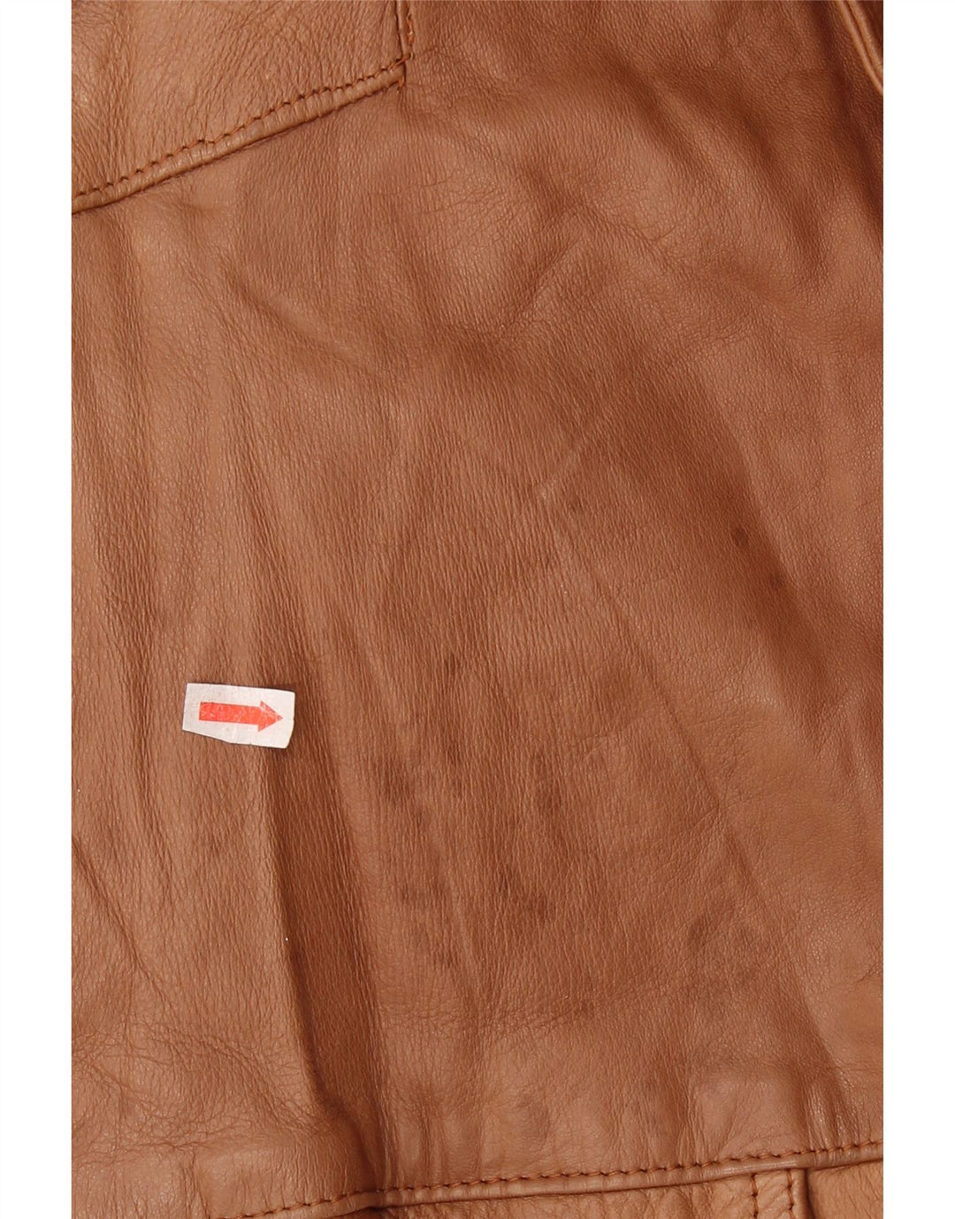 Męska skórzana kurtka wojskowa VINTAGE UK 44 2XL brązowa skóra